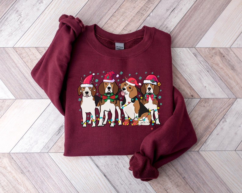 beagle christmas sweater christmas shirt beagle lover shirt dog christmas shirt holiday sweater beagle mom shirt dog mom shirt 1724920627633.jpg