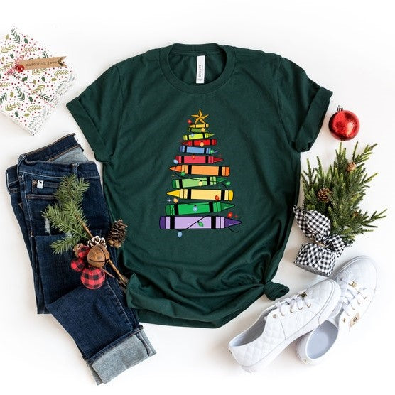 christmas crayons tree christmas teacher t shirt christmas gift for teacher teaching tee teachers day teachers life shirt teacher lifechristmas t shirt 1724922101118.jpg