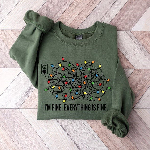im fine everything is fine sweatshirt christmas sweatshirt sweatshirts women christmas sweatshirt women christmas lights sweatshirt 1724989456672.jpg
