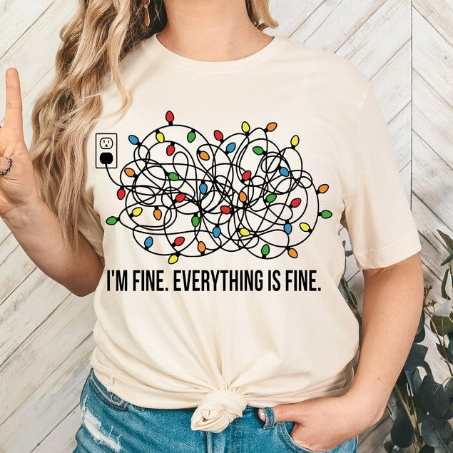 im fine everything is fine t shirt christmas t shirt t shirt women christmas t shirt women christmas lights t shirt 1724989542344.jpg