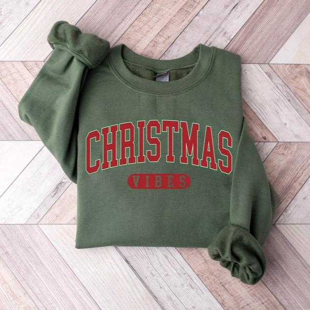 retro christmas vibes sweatshirt womens christmas sweatshirt holiday sweater cute christmas sweatshirt christmas gift winter shirt 1725072213326.jpg