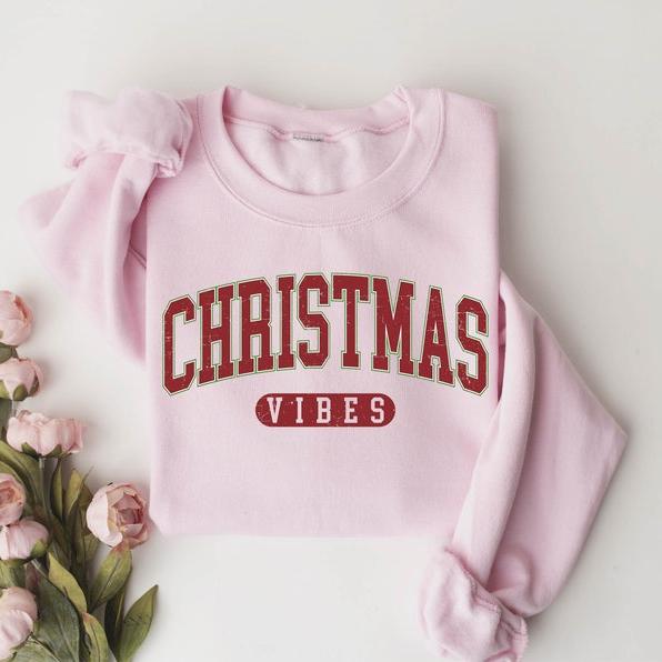 retro christmas vibes sweatshirt womens christmas sweatshirt holiday sweater cute christmas sweatshirt christmas gift winter shirt 1725072213336.jpg
