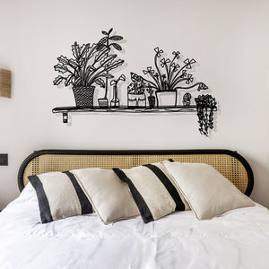 flower garden metal wall art outdoor metal home decor kitchen metal wall decor unique birthday gift bestseller gift housewarming gift 1725523126975.jpg