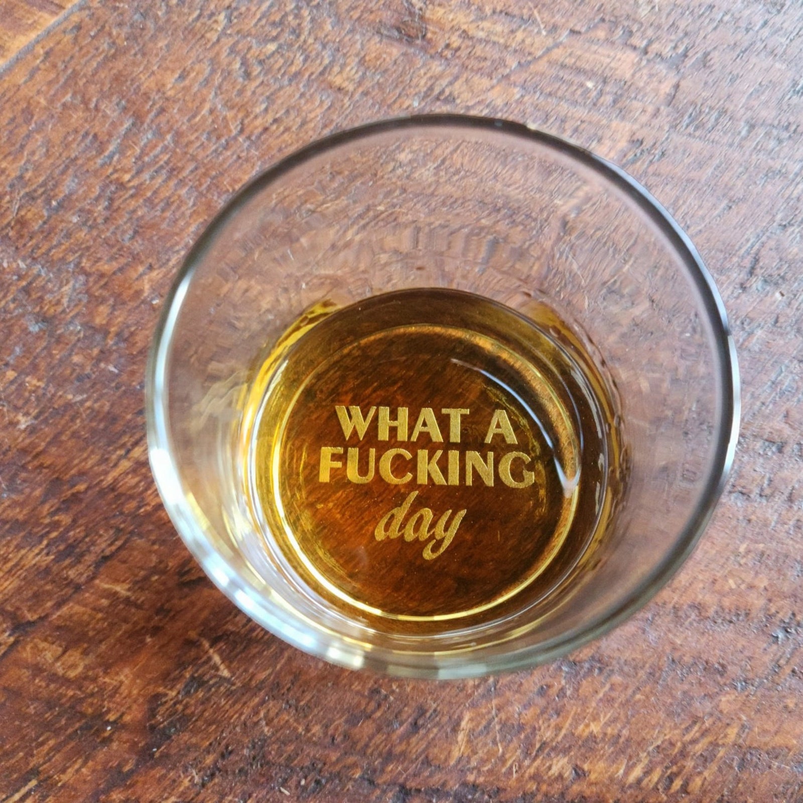 funny whiskey glass what a fucking day christmas birthday gift for grandpa dad uncle brother 1725596402677.jpg