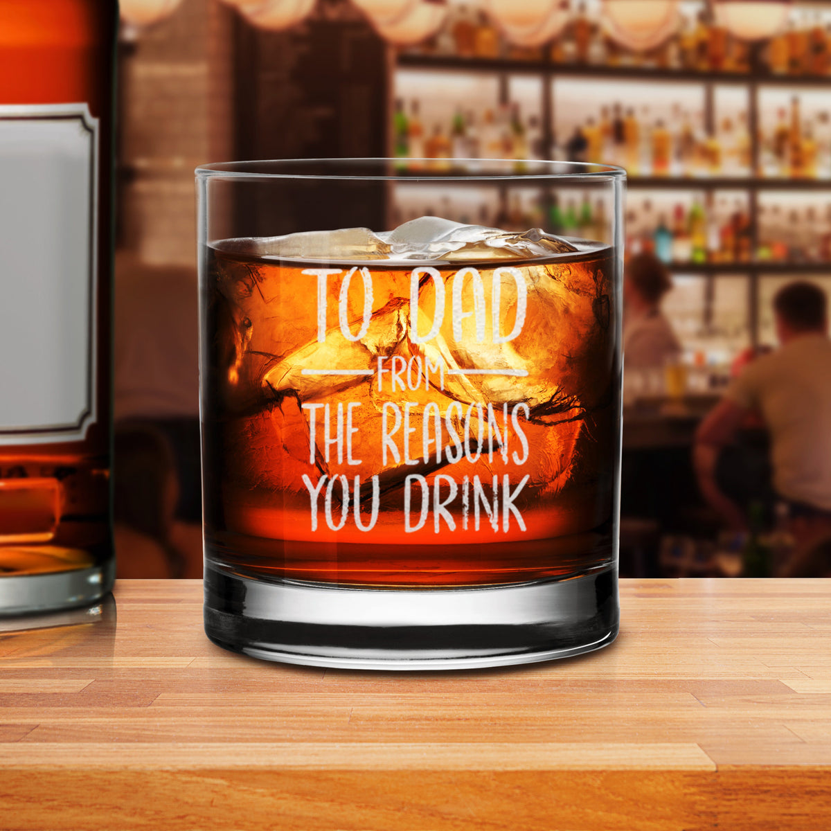 to dad from the reasons you drink whiskey glass funny gift for dad 1725598301320.jpg
