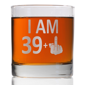 i am 391 funny wine glass whiskey glass gift for dad 40th birthday gift 1725607813710.png