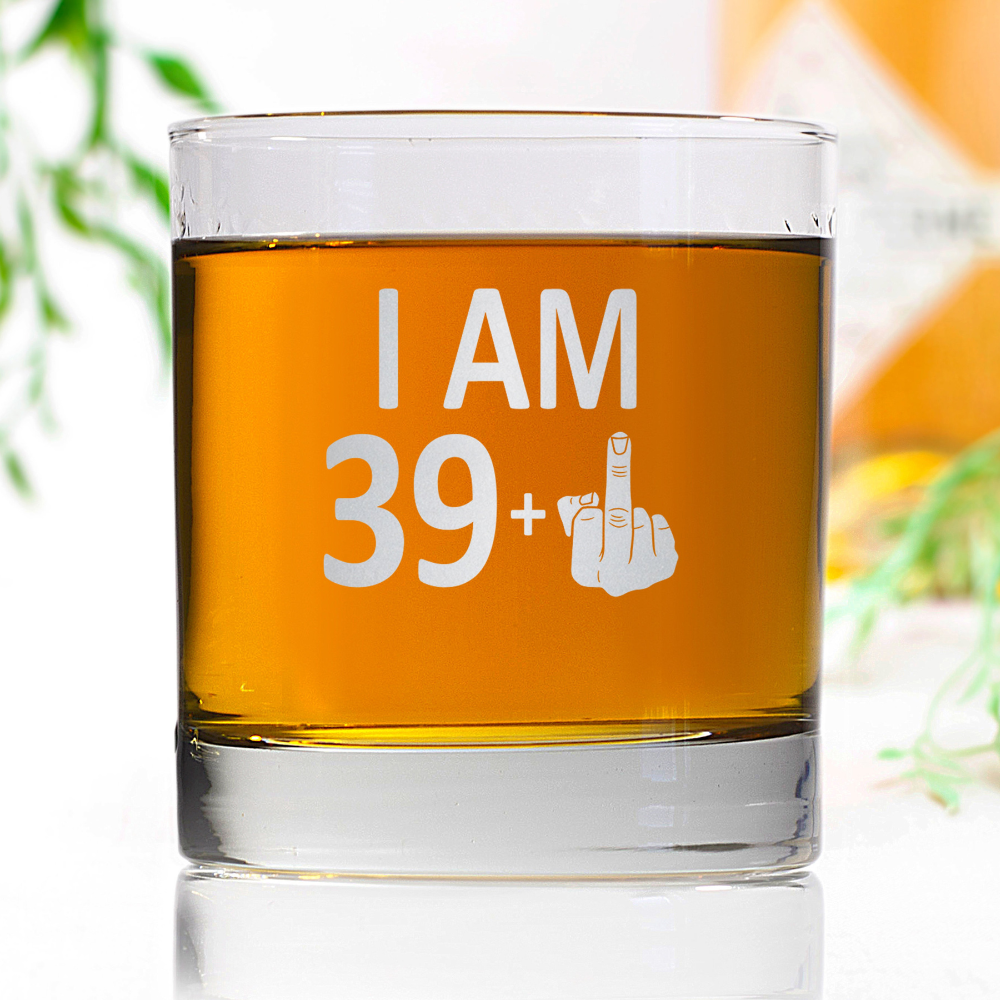 i am 391 funny wine glass whiskey glass gift for dad 40th birthday gift 1725607814417.png