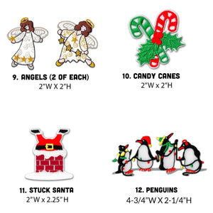 christmas patches   iron on embroidered appliques   embellishments for clothing jackets backpacks and decorations 1725865796182.jpg