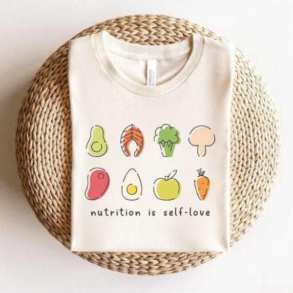 nutrition is self love shirt self care shirt self care gift dietitian shirt nutritionist shirt health and wellness mental health 1725867875992.jpg