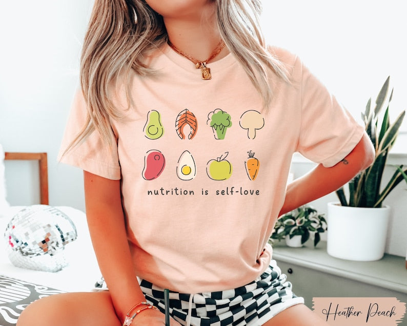nutrition is self love shirt self care shirt self care gift dietitian shirt nutritionist shirt health and wellness mental health 1725867876583.jpg