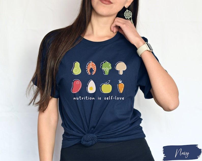 nutrition is self love shirt self care shirt self care gift dietitian shirt nutritionist shirt health and wellness mental health 1725867876596.jpg