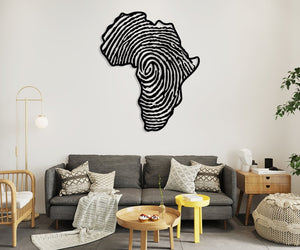 africa metal wall art fingerprint metal wall map african wall decor housewarming gift living room decor above bed decor wall hanging 1725934332913.jpg
