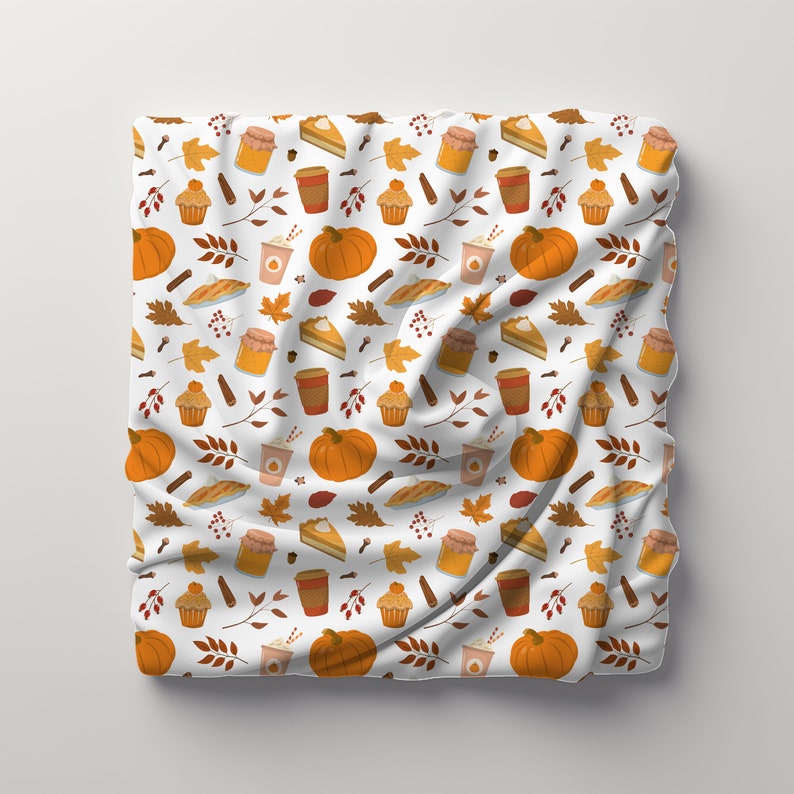 pumpkin spice blanket fall blanket halloween blanket spooky season blanket pumpkin spice gift halloween gift coffee lover blanket 1726211397598.jpg