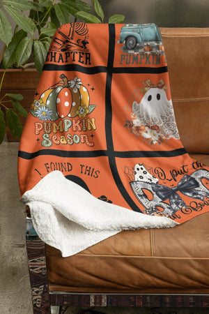vintage halloween blanket spooky season throw halloween watching movie blanket retro pumpkin blanket cute ghost groovy skeleton blanket 1726212720328.jpg