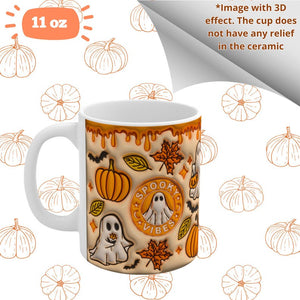 spooky season 3d inflated effect printed mug  cute ghost  pumpkin spice  halloween gift  halloween party  fall  autumn  spooky gift  halloween mug  fall mug 1726213933506.jpg