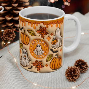 spooky season 3d inflated effect printed mug  cute ghost  pumpkin spice  halloween gift  halloween party  fall  autumn  spooky gift  halloween mug  fall mug 1726213933556.jpg