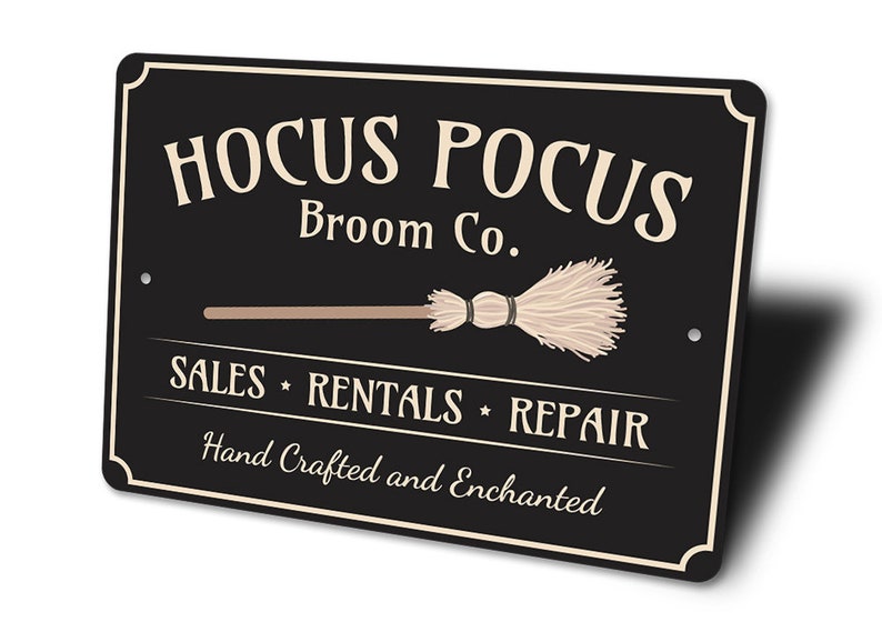 hocus pocus sign witch hocus pocus broom witch decor halloween sign halloween gift spooky decor metal sign quality metal scary sign + 1726217507327.jpg