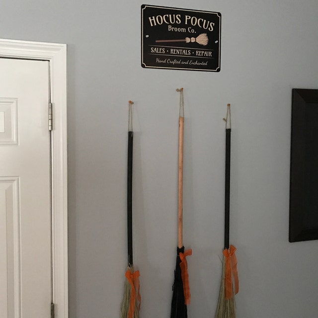 hocus pocus sign witch hocus pocus broom witch decor halloween sign halloween gift spooky decor metal sign quality metal scary sign + 1726217621371.jpg