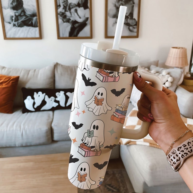 cute ghost reading tumbler 40oz halloween bookish 40oz tumbler funny reader stainless steel tumbler with lid and straw halloween 40oz cup 1726476898617.jpg