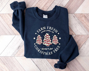 farm fresh christmas tree shirt christmas tree cake shirt christmas cake sweatshirt christmas crewneck christmas shirt for women 1726714514729.jpg