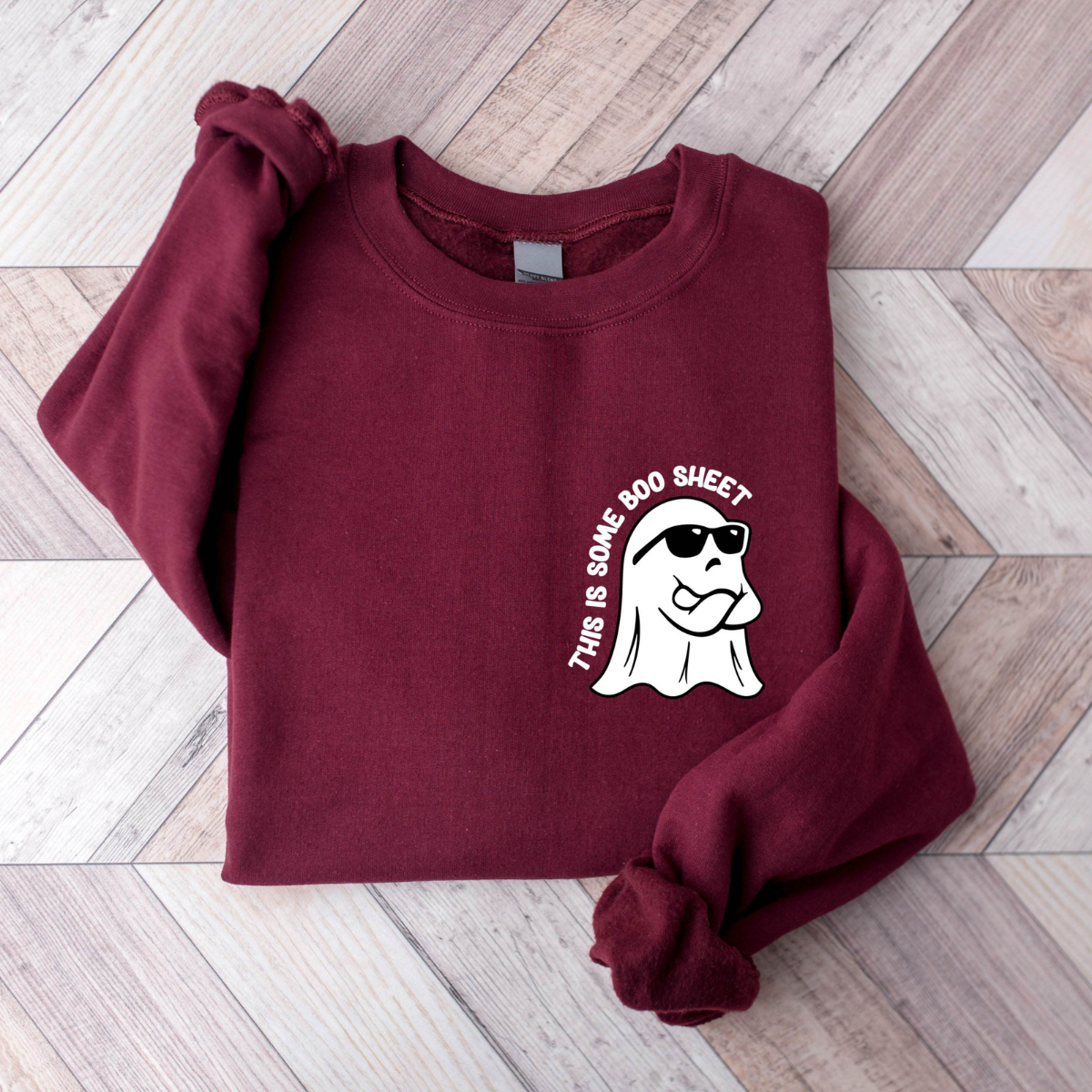 this is some boo sheet sweatshirt womens ghost halloween sweatshirt retro halloween shirt cute ghost shirt funny halloween ghost shirt 1726801028034.png