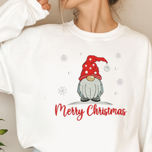 merry christmas gnome embroidery sweatshirt christmas gifts christmas crew shirt family photo christmas pajamas christmas tshirt family christmas tees 1726806395979.png