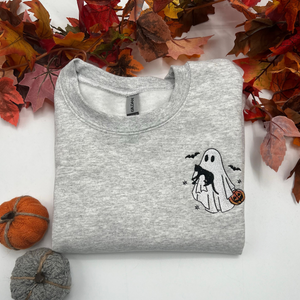 ghost pumpkin spooky season ghost shirt cute ghost black cat halloween sweatshirt embroidered ghost cats sweatshirt cat lover shirt 1726807455908.png