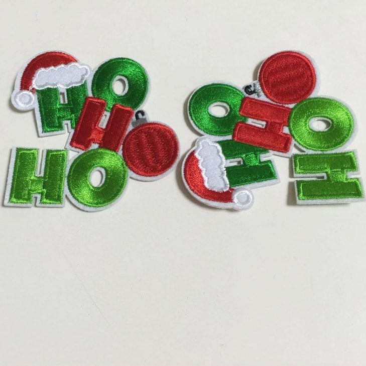 hohoho christmas xmas iron on embroidered patches christmas gift accessories christmas gift for family 1726815071705.jpg