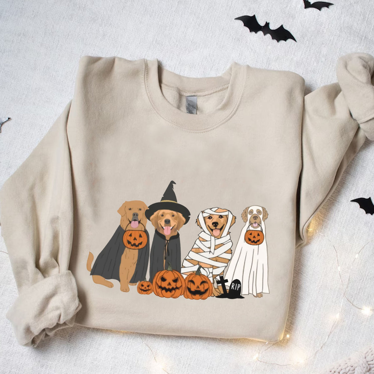 golden retriever halloween ghost dogs sweatshirt halloween dog sweatshirt halloween sweatshirt halloween sweater ghost sweatshirt ghost dog shirt 1726820943882.jpg