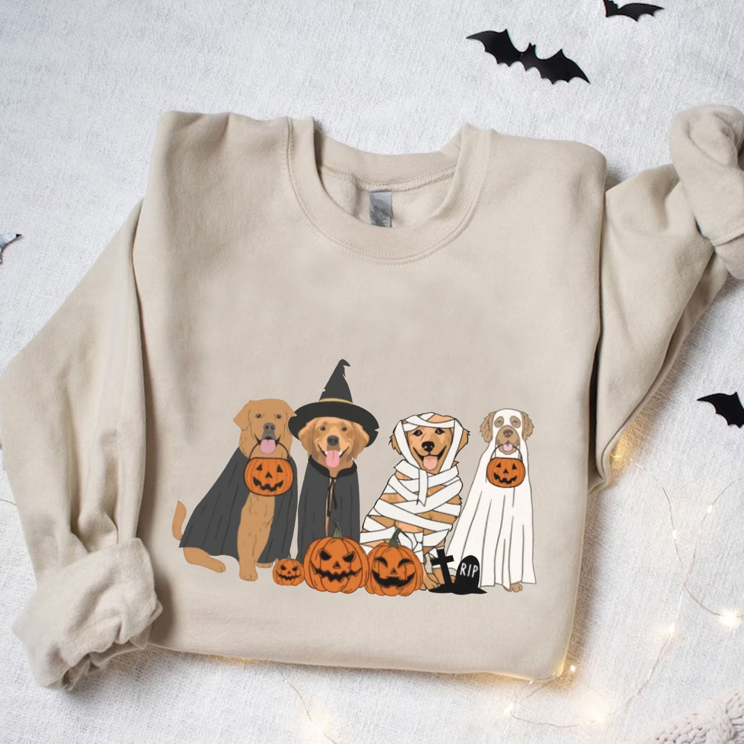 golden retriever halloween ghost dogs sweatshirt halloween dog sweatshirt halloween sweatshirt halloween sweater ghost sweatshirt ghost dog shirt 1726820943882.jpg