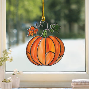 pumpkin suncatcher ornament halloween suncatcher ornament halloween pumpkin home decor housewarming gift stained glass suncatcher halloween 1727757528029.jpg