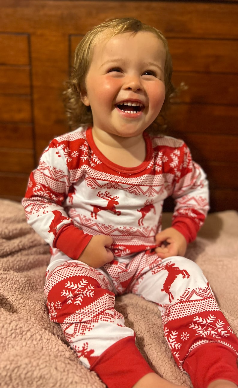 christmas family pyjamas  fair isle  christmas matching pajamas  adult kids dogs xmas sets 1728024437858.jpg