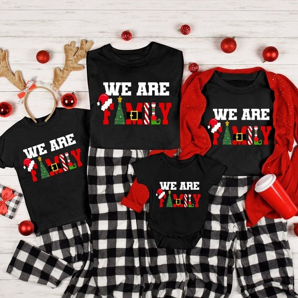 we are family shirt matching christmas christmas pajama family shirt family christmas christmas shirt family christmas tee pjs 1728355094426.jpg