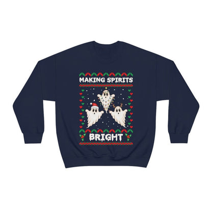 goth christmas sweatshirt ugly christmas sweater funny ghost christmas crewneck spooky christmas party shirt gothic creepy christmas shirt 1728357271502.jpg