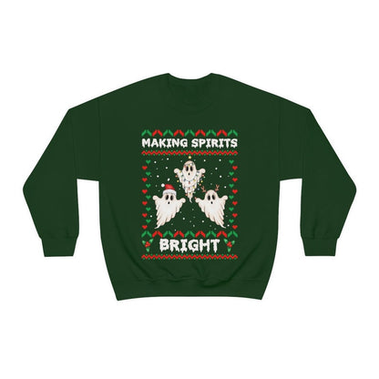 goth christmas sweatshirt ugly christmas sweater funny ghost christmas crewneck spooky christmas party shirt gothic creepy christmas shirt 1728357271573.jpg