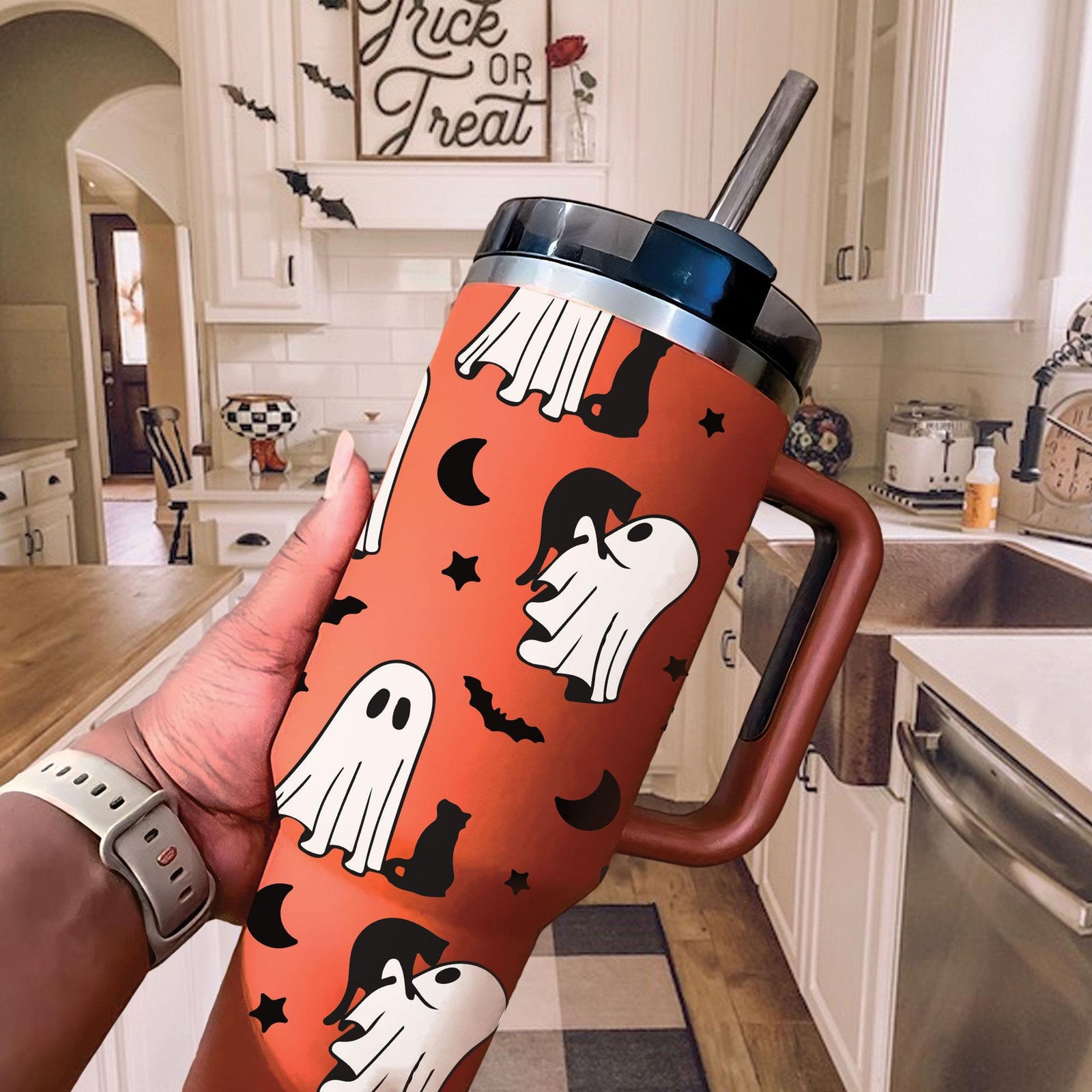 halloween cute ghost cat 40oz tumbler spooky black cat stainless steel cup halloween insulated cup cat mom gift funny ghost tumbler + 1728372347171.jpg