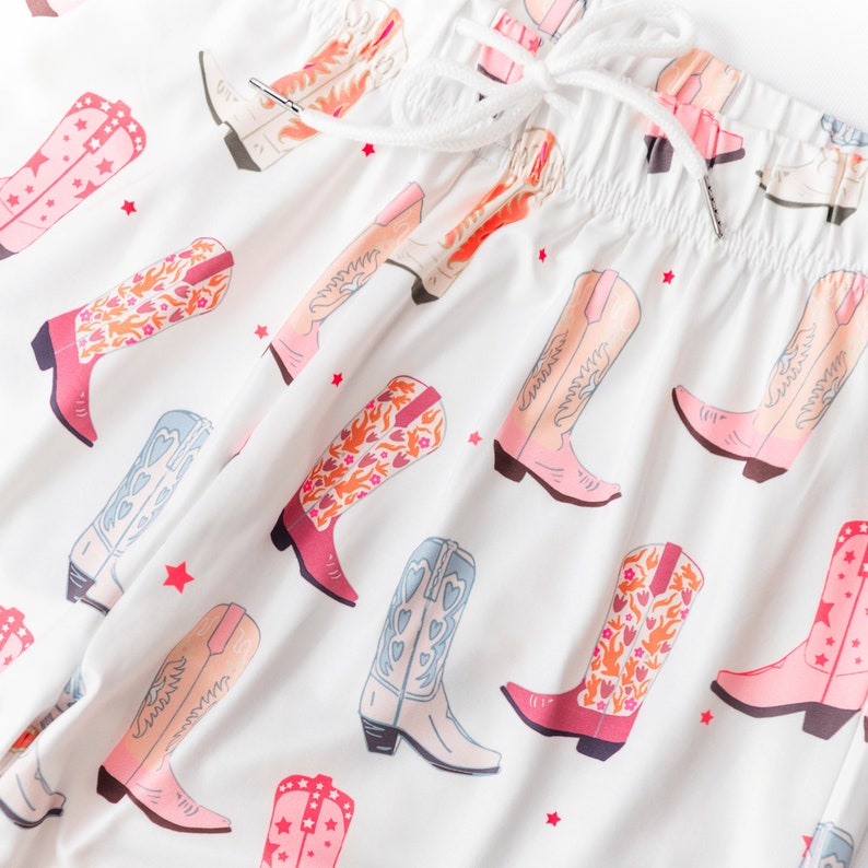 cowboy boot pajama pants western print pajamas womens trendy gift for her 1728456725210.jpg