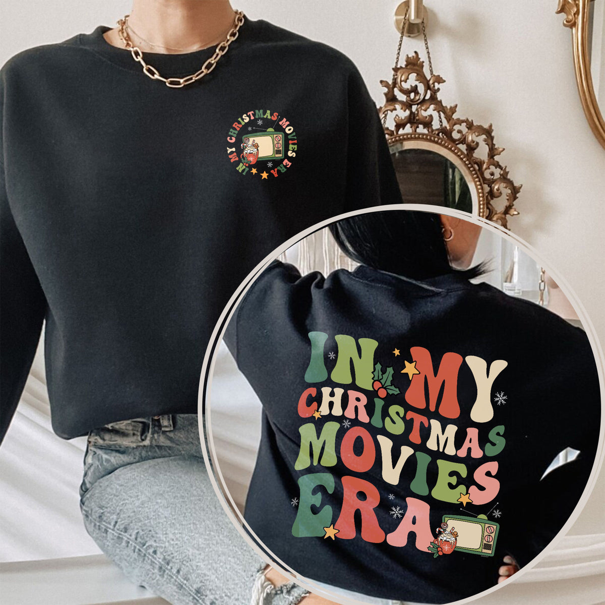 in my christmas movies era shirt christmas movie lovers christmas movie watching shirt holiday spirit shirts christmas gifts 1728531895625.jpg