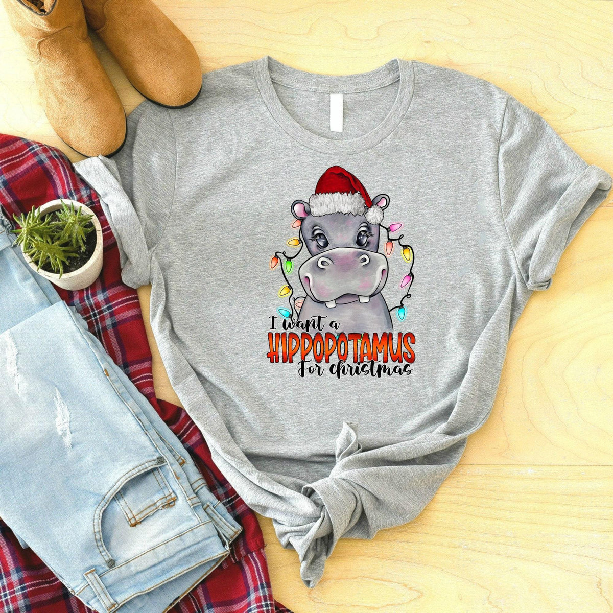 i want a hippopotamus for christmas shirt hippo christmas lights shirt xmas party shirt family christmas shirt gift for christmas 1728534503915.jpg