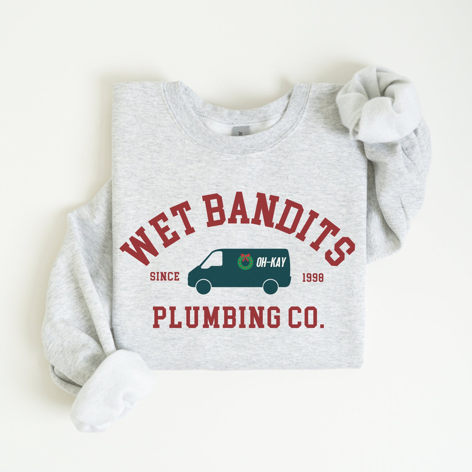 funny christmas sweatshirt wet bandits plumbing co shirt holiday movie lover sweatshirt trendy christmas gifted sweatshirt xmas crewneck 1728535408699.jpg