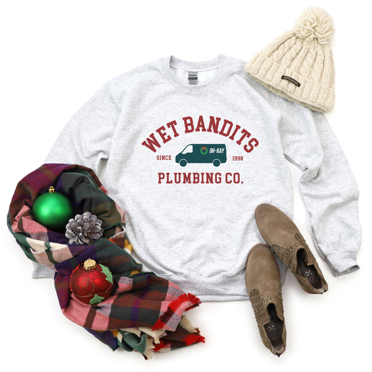 funny christmas sweatshirt wet bandits plumbing co shirt holiday movie lover sweatshirt trendy christmas gifted sweatshirt xmas crewneck 1728535409059.jpg