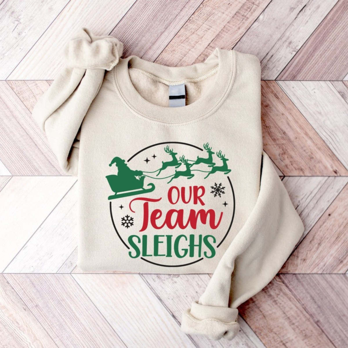 work party christmas shirts office party shirts matching adult christmas work party gifts funny christmas sweatshirts our team sleighs 1728890652025.png