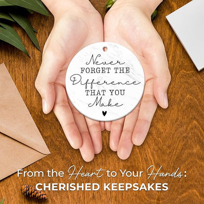 thank you gifts   never forget the difference you make ceramic ornament keepsake appreciation boss day gifts for women men coworker employee   christmas farewell goodbye leaving ideas 1728894210186.jpg