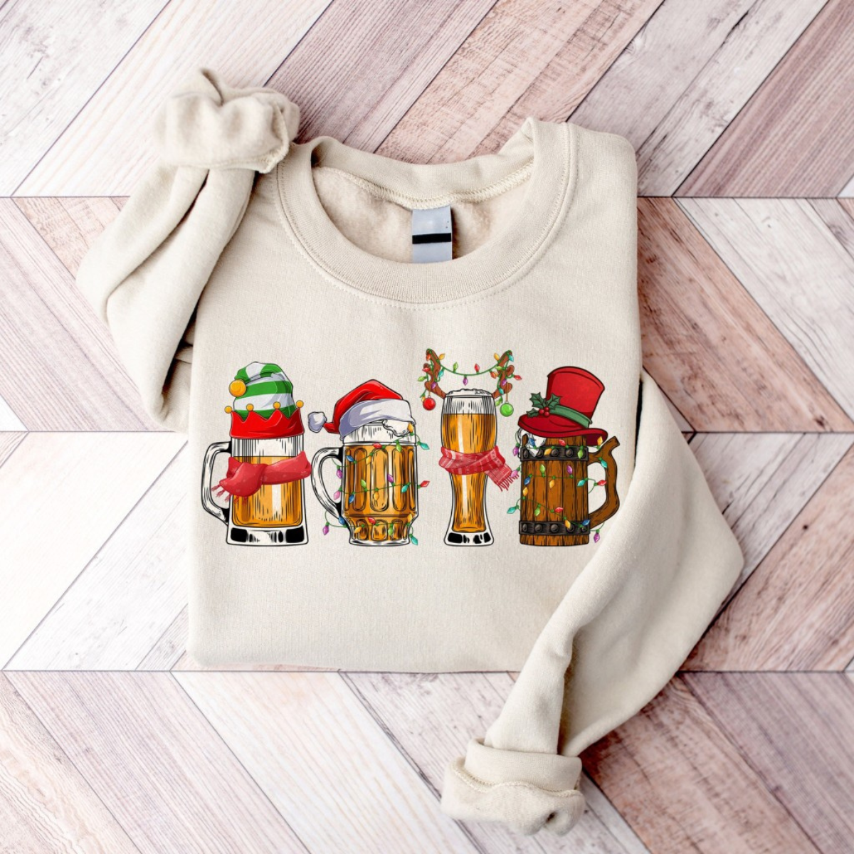 merry christmas beers shirt christmas drinking shirt santa beer christmas lights shirt beer lover shirt christmas drinking christmas beers 1728967066535.png