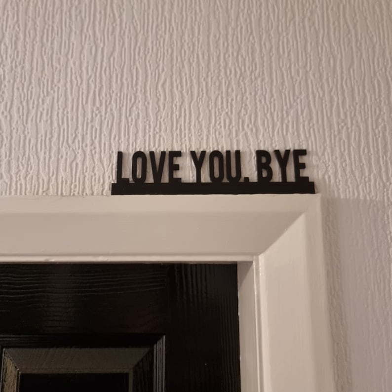 love you bye door topper shelf decor wall decor quirky home interior decor quirky gift door decoration 1729065870593.jpg