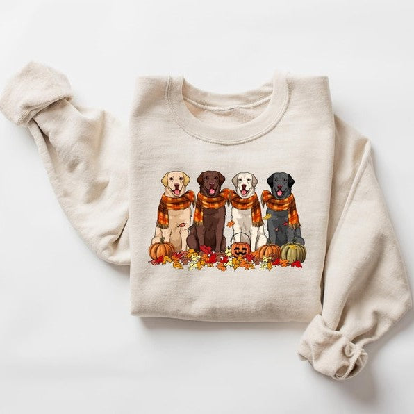 labrador retriever thankgiving dog sweatshirt fall dog shirt dog lover shirt pumpkin dog shirt thanksgiving shirt fall apparel 1729066843333.jpg
