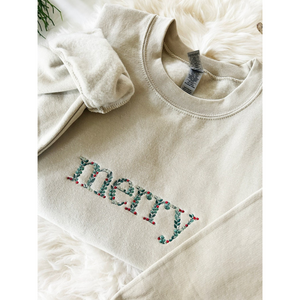 embroidered floral merry christmas sweatshirt embroidered christmas crewneck sweatshirt embroidered floral sweater custom xmas gift 1729220045926.png