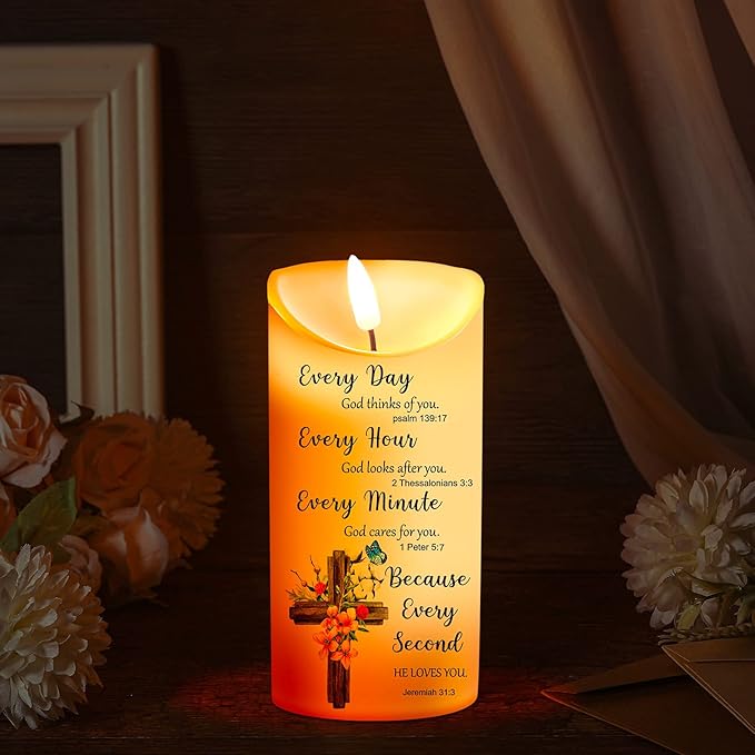 gerrii christian gifts for women led candles religious gifts for women led flameless candles inspirational candles gifts with bible verse and prayers scripture gifts for women 1729756439199.jpg