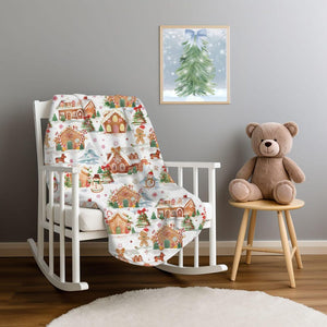 christmas blanket gingerbread village fleece throw blanket christmas home decor gingerbread house decor christmas gift family friends host 1729914382145.jpg