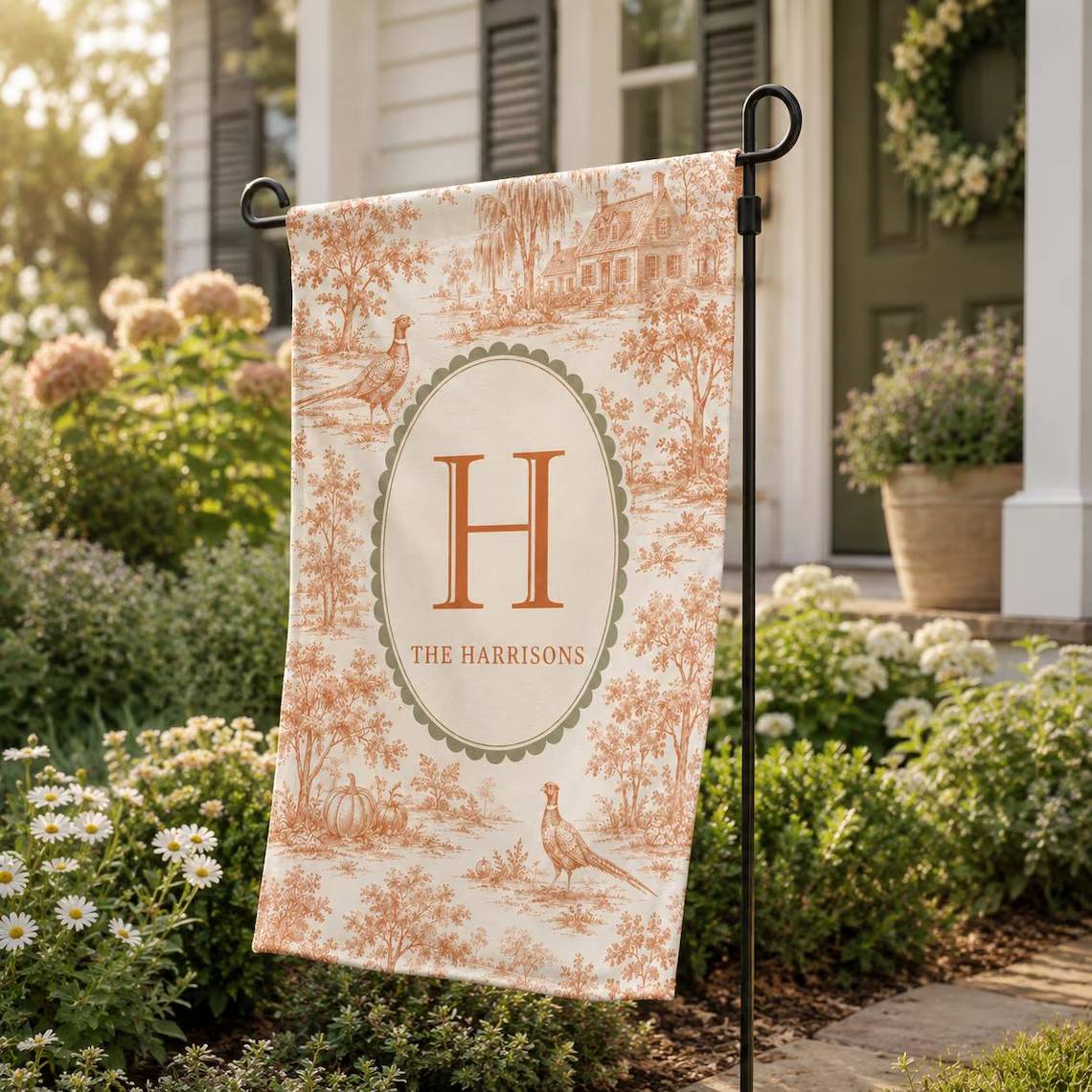 Personalized Fall Garden Flag, Custom Family Name Monogram, Autumn Toile Porch Decor 172d2856-e5f1-4852-93b5-402181e4920a-bvbbv-5-.jpg
